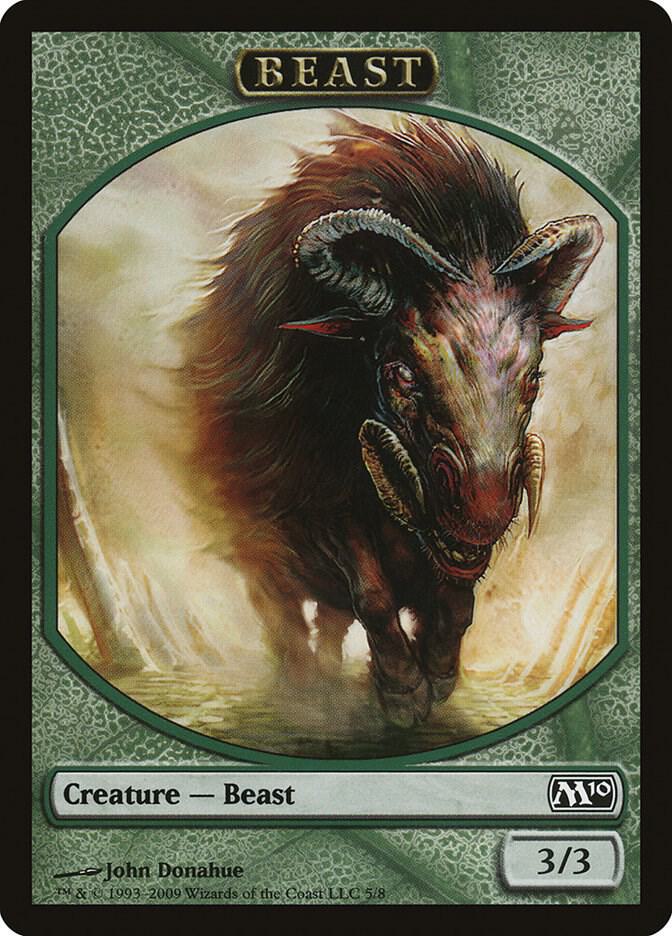 Beast Token 5 (Magic 2010 (M10))  | Good Games Adelaide SA