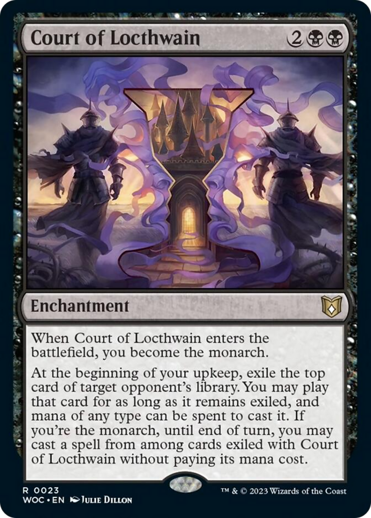 Court of Locthwain [Wilds of Eldraine Commander] | Good Games Adelaide SA