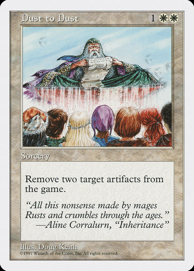 Dust to Dust [Fifth Edition] | Good Games Adelaide SA