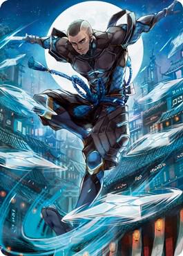 Kaito Shizuki Art Card 70 81 70 (Art Series: Kamigawa: Neon Dynasty)  | Good Games Adelaide SA
