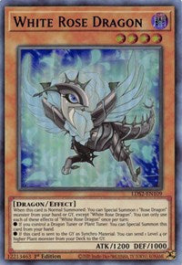 White Rose Dragon (Green) [LDS2-EN109] Ultra Rare | Good Games Adelaide SA