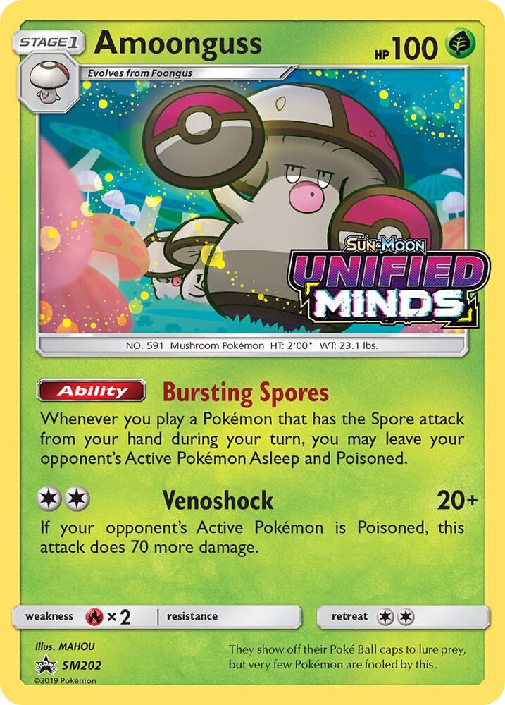 Amoonguss Prerelease SM202 (SM Promos)  - Holofoil | Good Games Adelaide SA