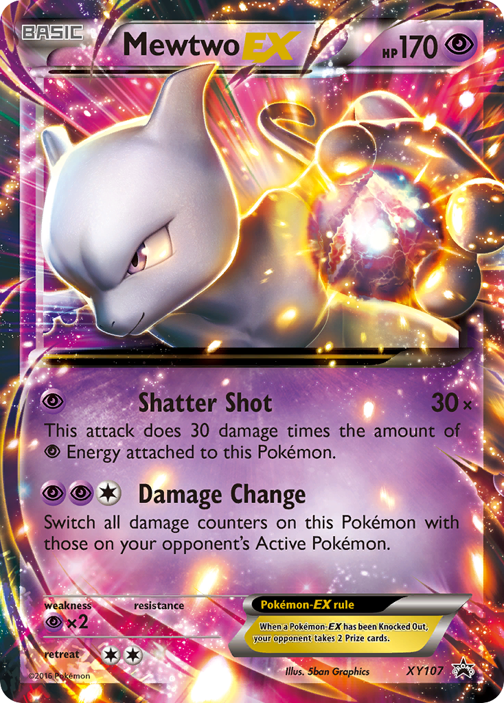 Mewtwo EX (XY107) [XY: Black Star Promos] | Good Games Adelaide SA