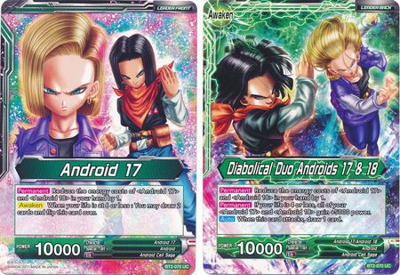Android 17 // Diabolical Duo Androids 17 & 18 [BT2-070] | Good Games Adelaide SA