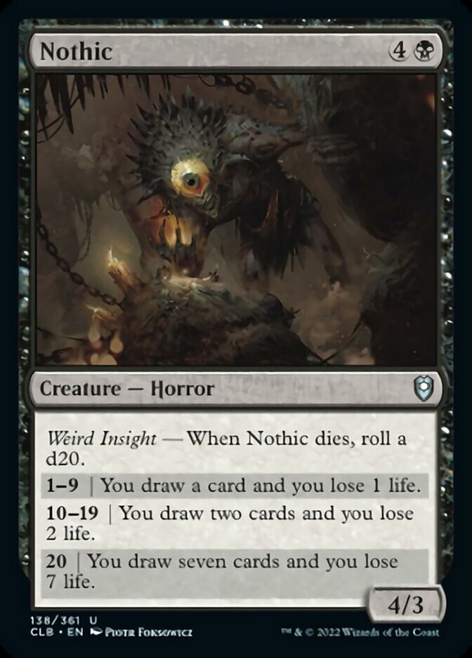 Nothic [Commander Legends: Battle for Baldur's Gate] | Good Games Adelaide SA