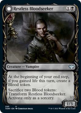 Restless Bloodseeker Showcase 295 (Innistrad: Crimson Vow)  | Good Games Adelaide SA