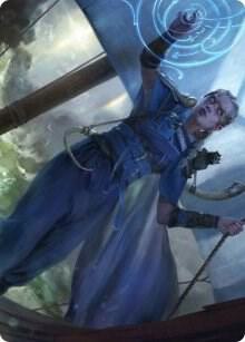 Inga Rune Eyes Art Card 16 (Art Series: Kaldheim)  | Good Games Adelaide SA