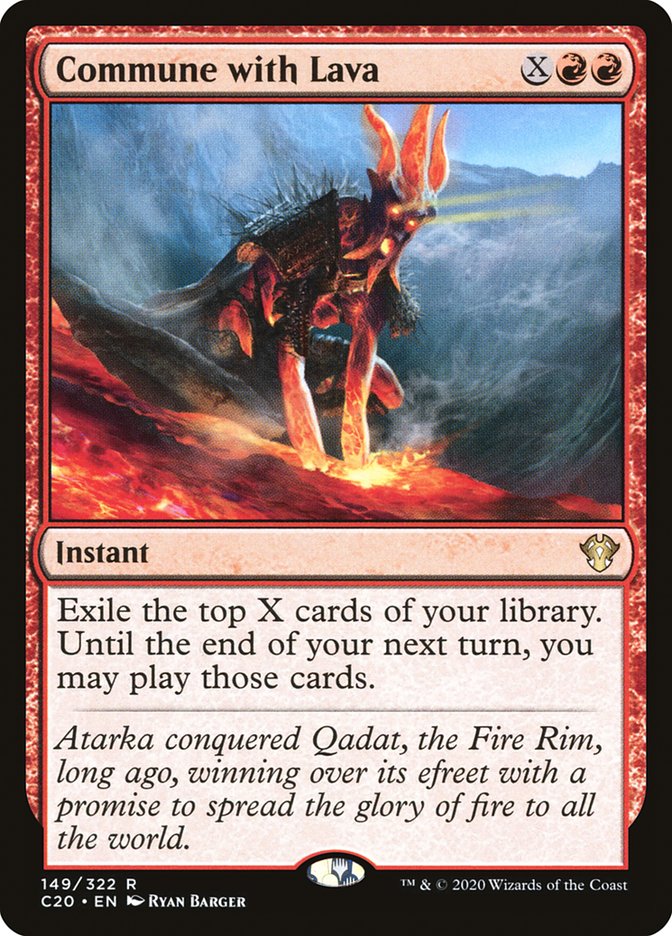 Commune with Lava [Commander 2020] | Good Games Adelaide SA