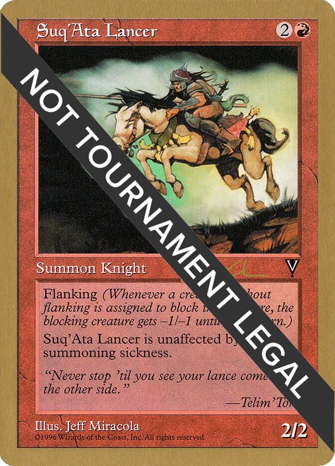 SuqAta Lancer 1997 Paul McCabe VIS pm96/131 (World Championship Decks)  | Good Games Adelaide SA