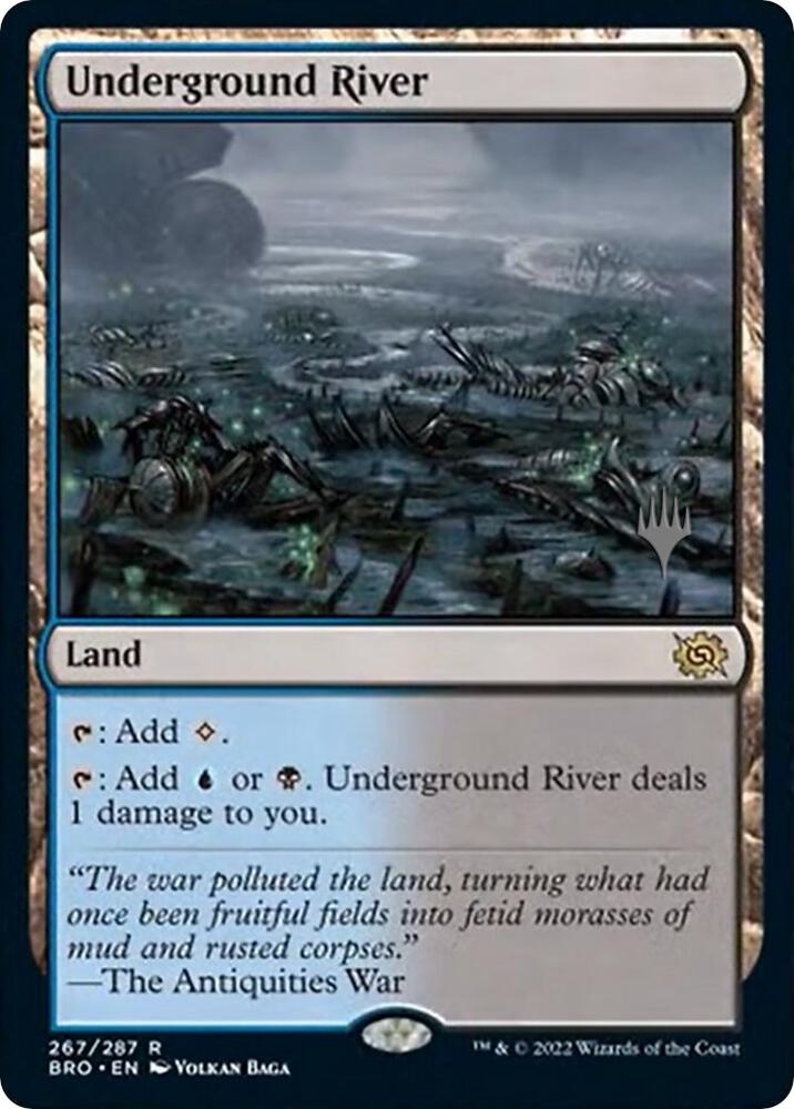 Underground River 267 (Promo Pack: The Brothers' War)  - Foil | Good Games Adelaide SA