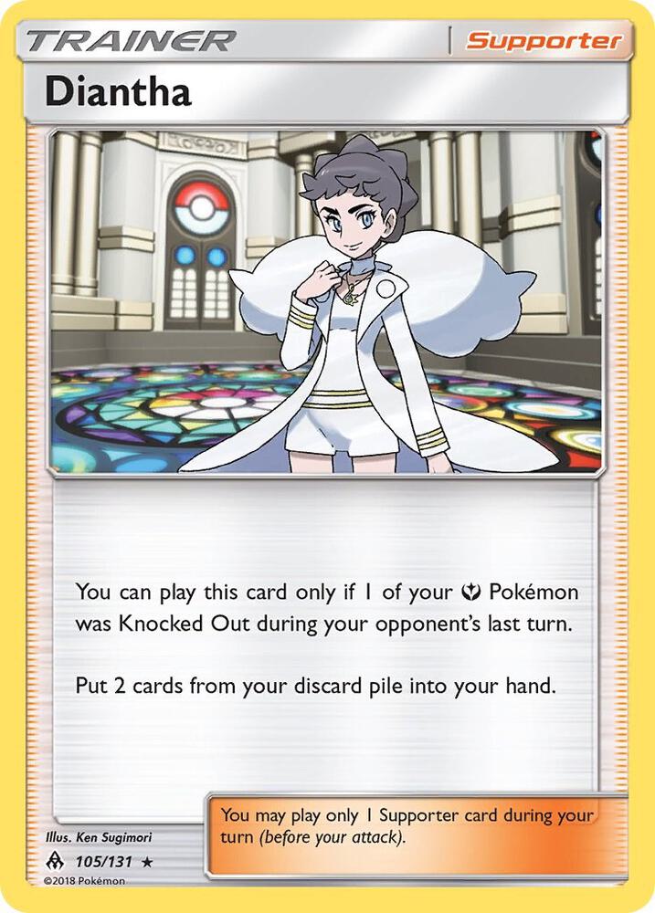 Diantha 105/131 (SM - Forbidden Light)  - Holofoil | Good Games Adelaide SA