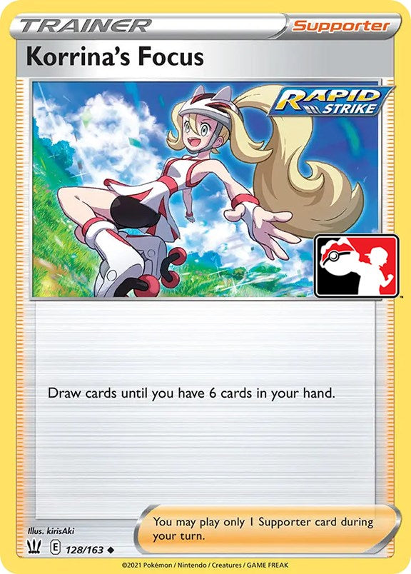 Korrina's Focus (128/163) [Prize Pack Series One] | Good Games Adelaide SA