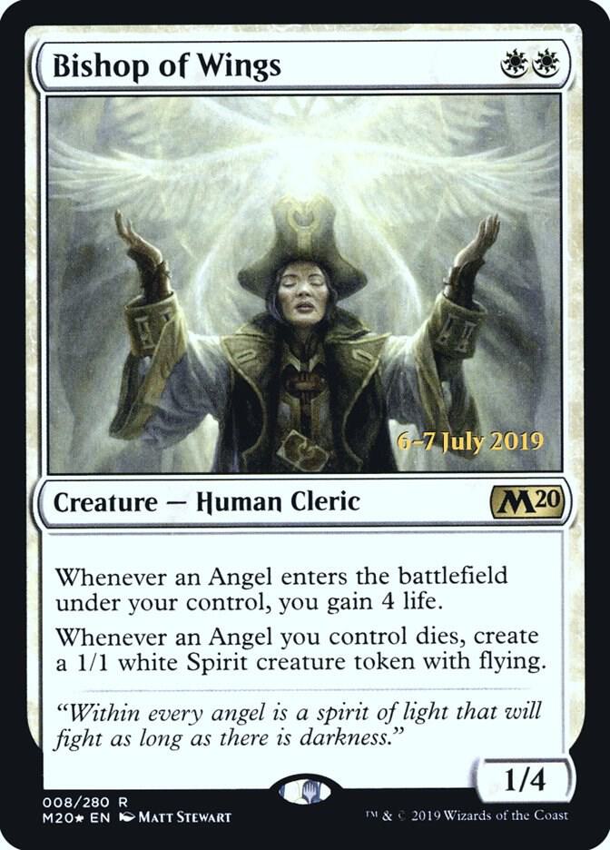 Bishop of Wings 8 (Prerelease Cards)  - Foil | Good Games Adelaide SA