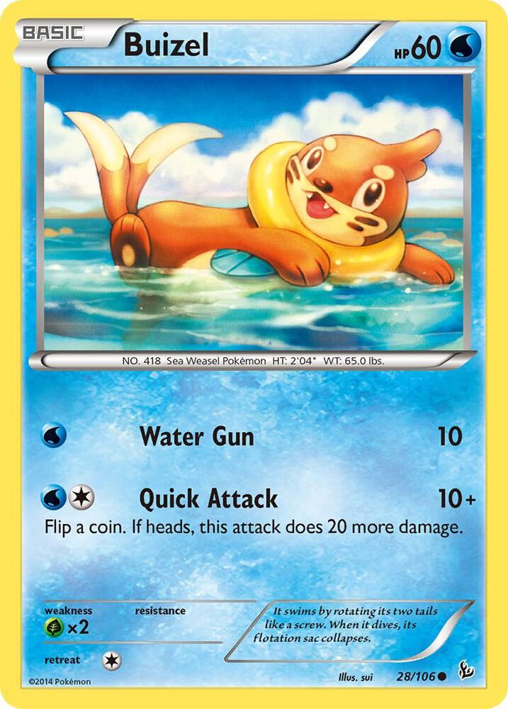 Buizel 28/106 (XY - Flashfire)  | Good Games Adelaide SA