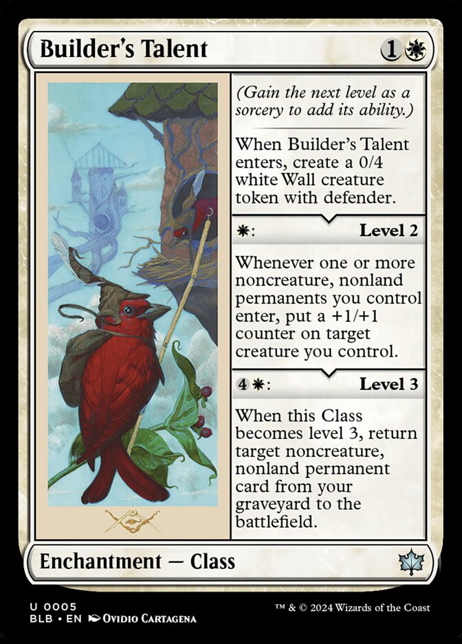 Builder's Talent 5 (Bloomburrow)  | Good Games Adelaide SA