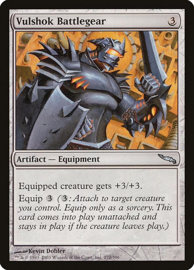 Vulshok Battlegear 272 (Mirrodin)  - Foil | Good Games Adelaide SA
