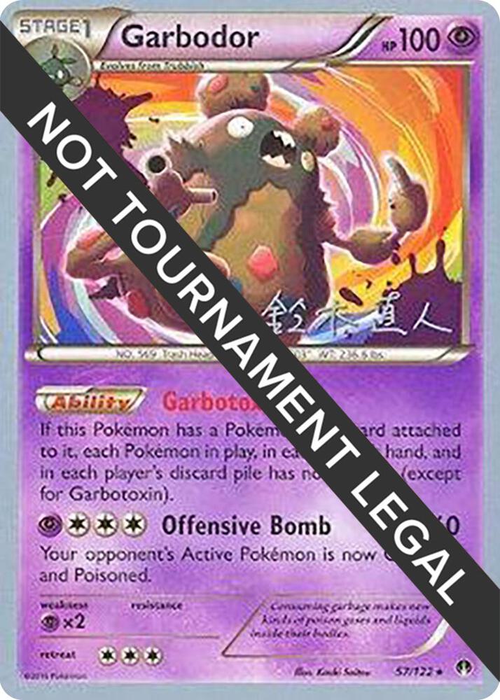 Garbodor 57 2017 Naoto Suzuki 57/122 (World Championship Decks)  | Good Games Adelaide SA