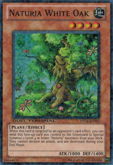 Naturia White Oak [DT04-EN081] Super Rare | Good Games Adelaide SA