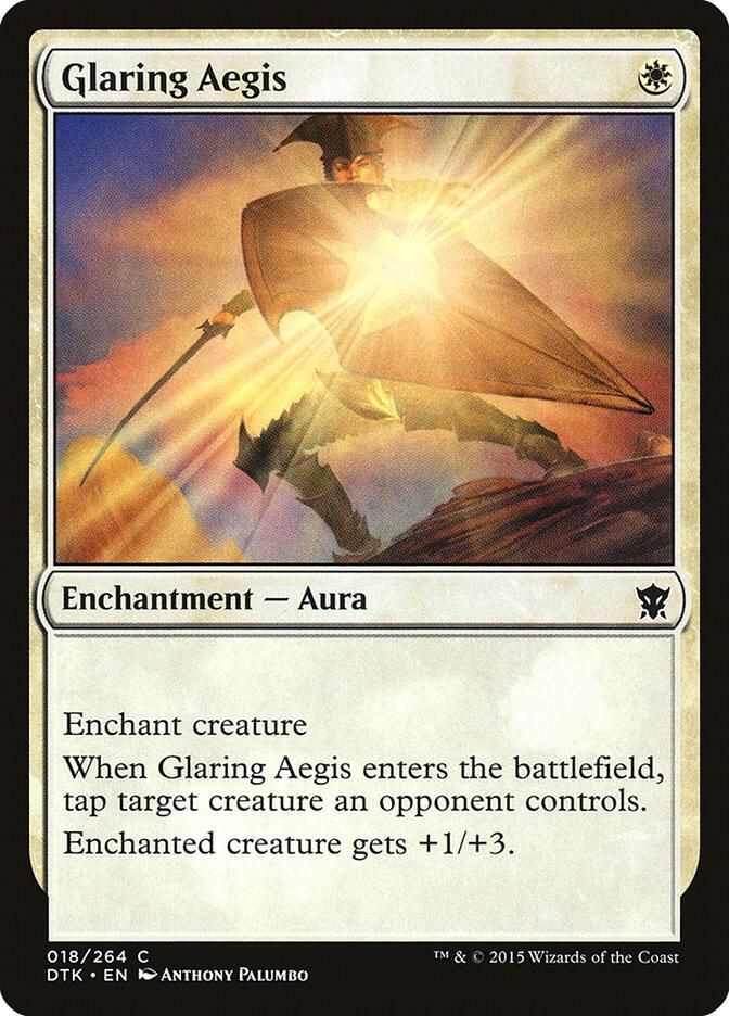 Glaring Aegis 18 (Dragons of Tarkir)  | Good Games Adelaide SA
