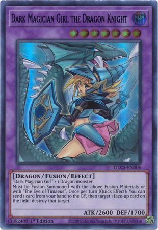 Dark Magician Girl the Dragon Knight (Alternate Art) [DLCS-EN006] Ultra Rare | Good Games Adelaide SA