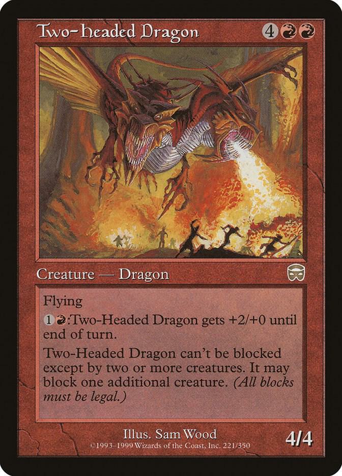 Two-Headed Dragon 221 (Mercadian Masques)  - Foil | Good Games Adelaide SA