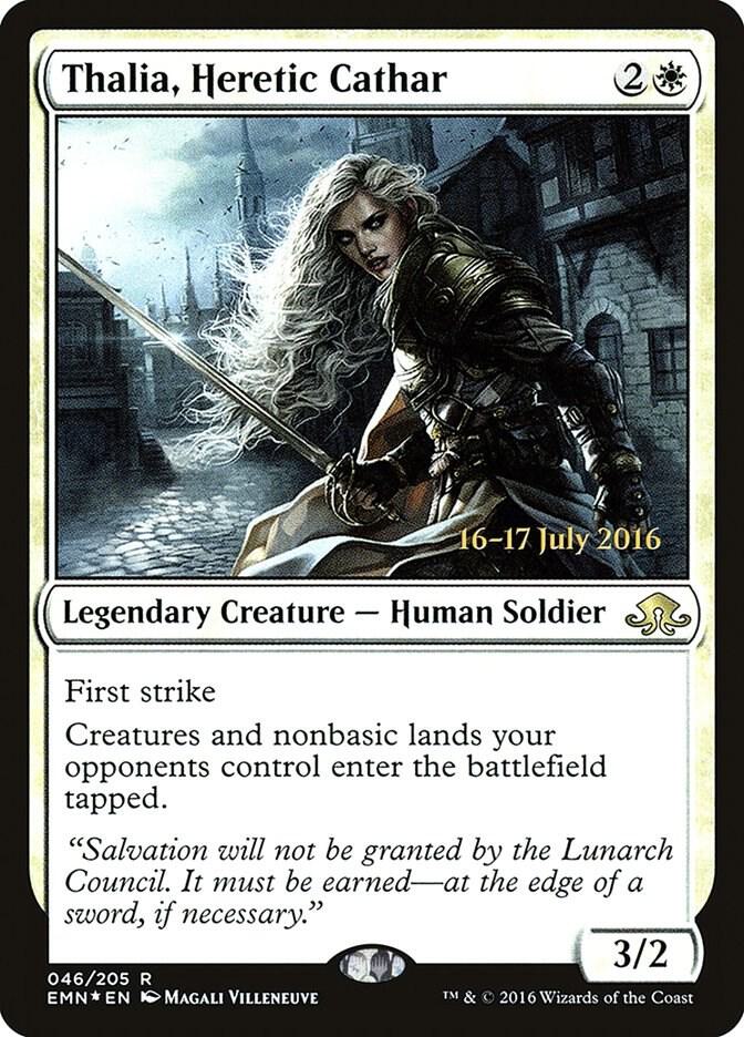 Thalia Heretic Cathar 46 (Prerelease Cards)  - Foil | Good Games Adelaide SA
