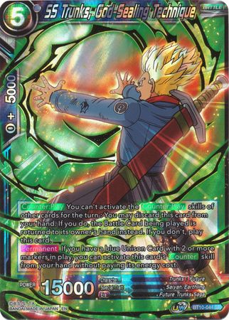 SS Trunks, God-Sealing Technique [BT10-044] | Good Games Adelaide SA