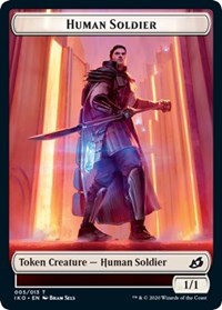 Human Soldier (005) // Zombie Double-sided Token [Commander 2020] | Good Games Adelaide SA