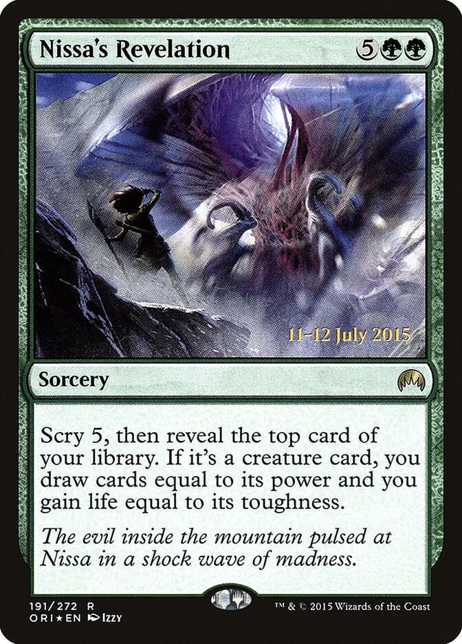 Nissas Revelation 191 (Prerelease Cards)  - Foil | Good Games Adelaide SA