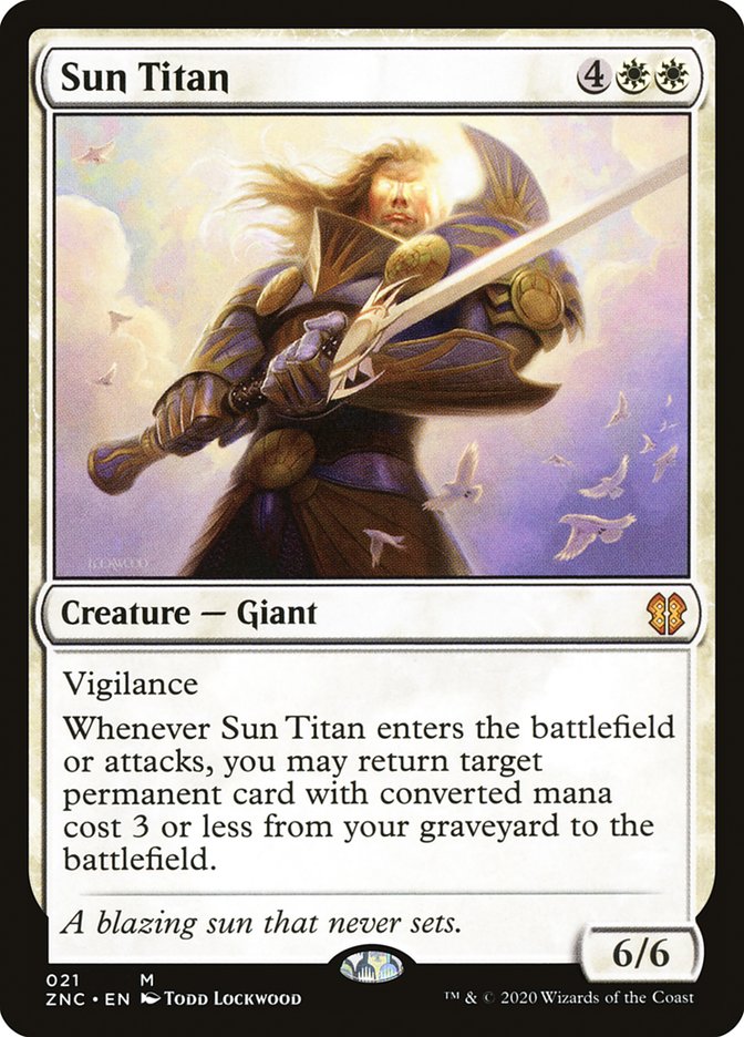 Sun Titan [Zendikar Rising Commander] | Good Games Adelaide SA