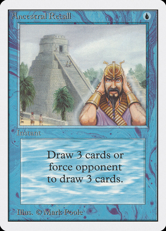 Ancestral Recall [Unlimited Edition] | Good Games Adelaide SA