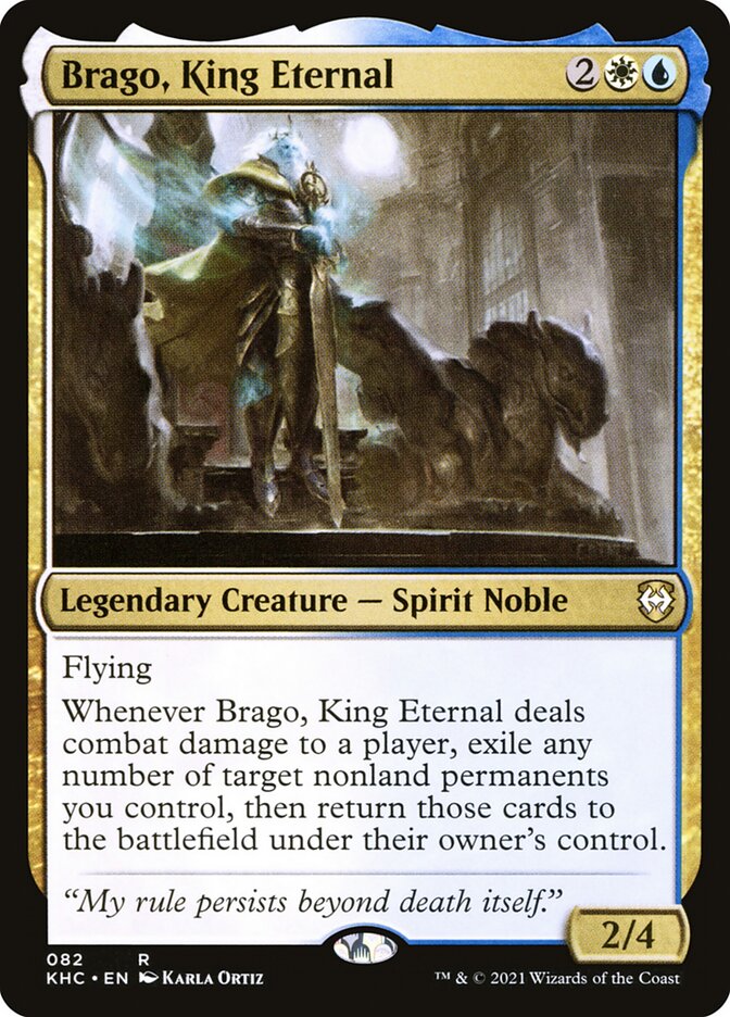 Brago, King Eternal 82 (Commander: Kaldheim)  | Good Games Adelaide SA