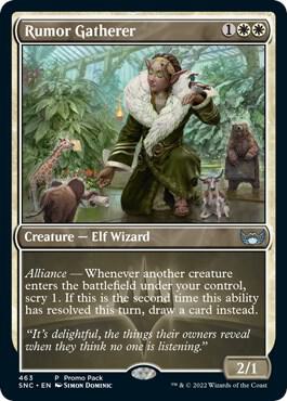 Rumor Gatherer 463 (Promo Pack: Streets of New Capenna)  | Good Games Adelaide SA