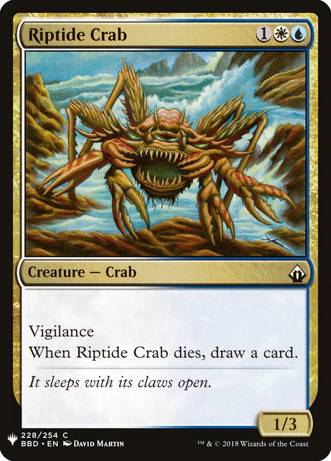 Riptide Crab [Mystery Booster] | Good Games Adelaide SA