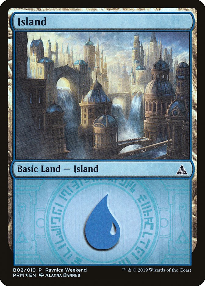 Island (B02) [Ravnica Allegiance Guild Kit] | Good Games Adelaide SA