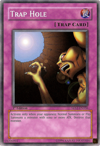 Trap Hole [5DS1-EN036] Common | Good Games Adelaide SA