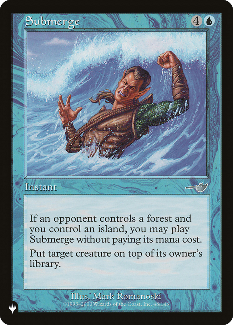 Submerge [The List Reprints] | Good Games Adelaide SA