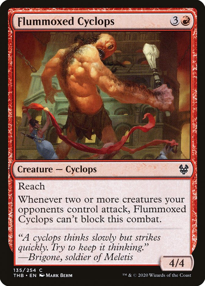 Flummoxed Cyclops [Theros Beyond Death] | Good Games Adelaide SA