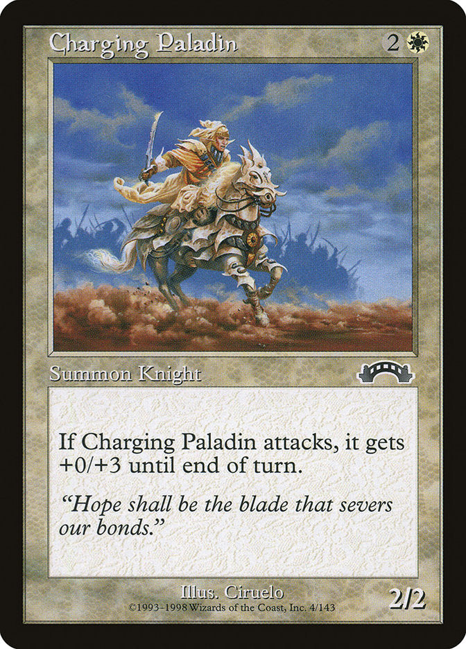 Charging Paladin [Exodus] | Good Games Adelaide SA