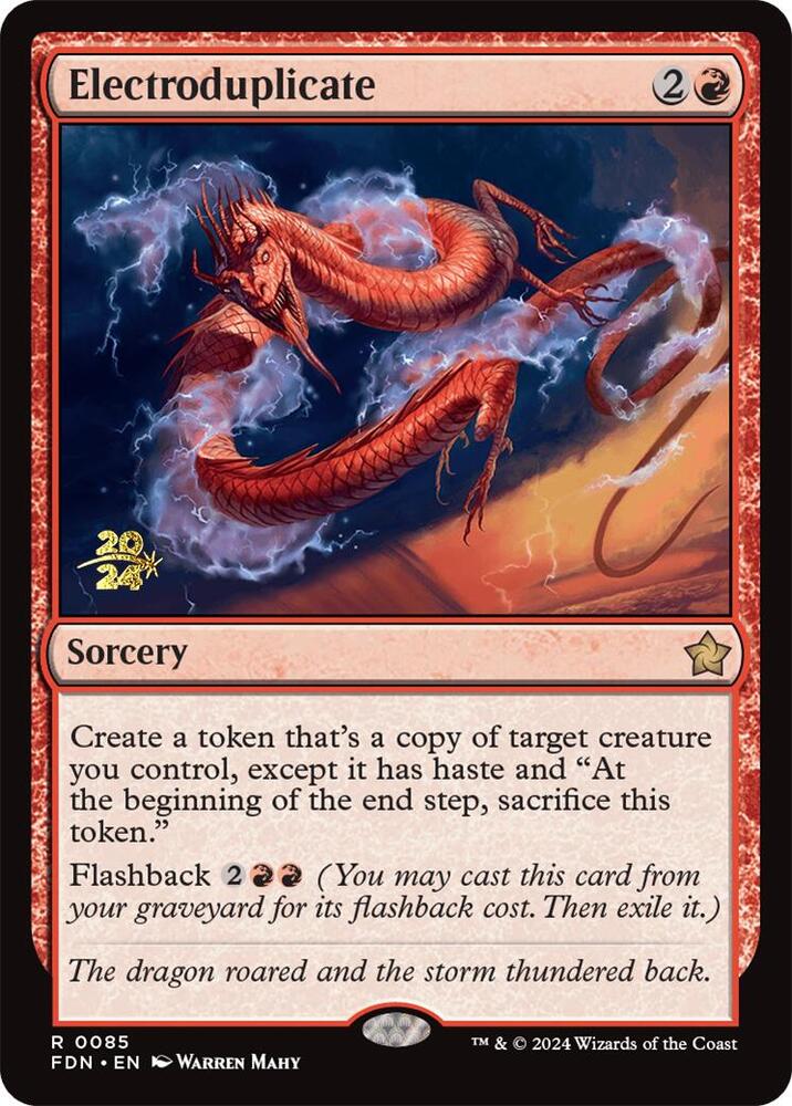 Electroduplicate 85 (Prerelease Cards)  - Foil | Good Games Adelaide SA