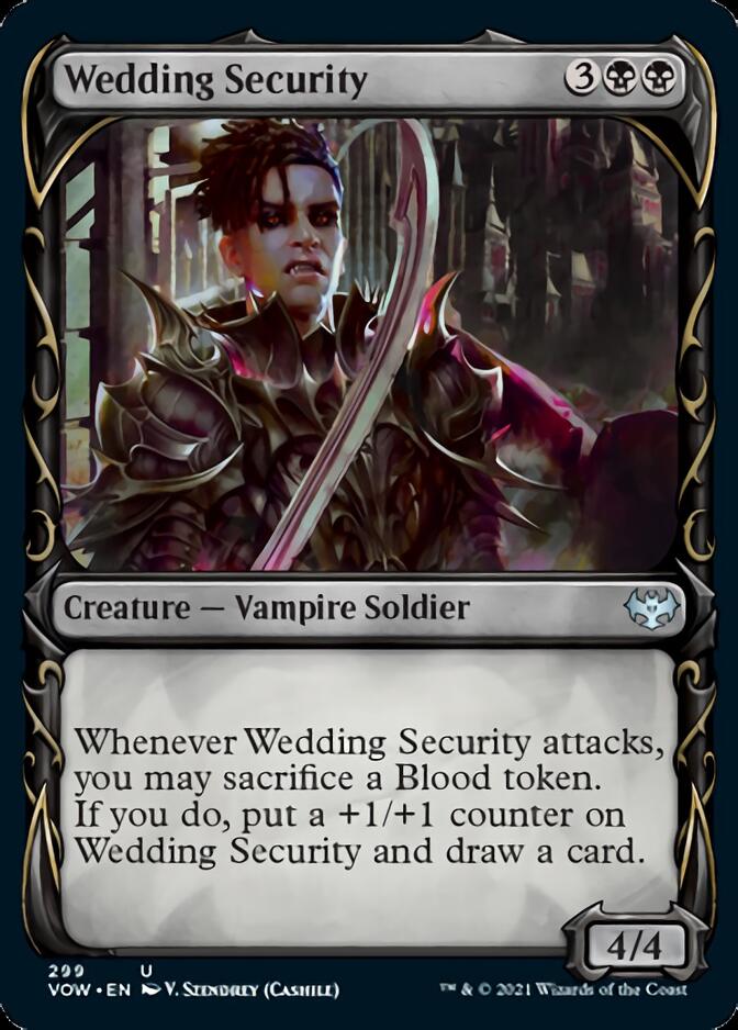 Wedding Security (Showcase Fang Frame) [Innistrad: Crimson Vow] | Good Games Adelaide SA