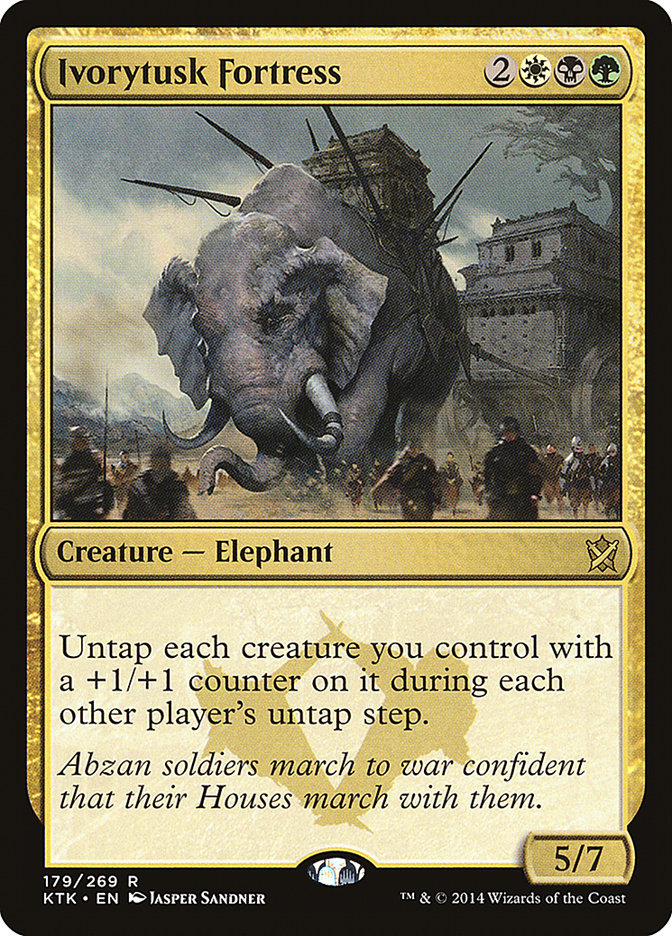 Ivorytusk Fortress 179 (Khans of Tarkir)  | Good Games Adelaide SA