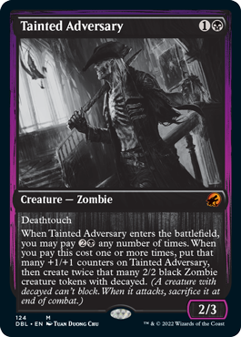 Tainted Adversary [Innistrad: Double Feature] | Good Games Adelaide SA
