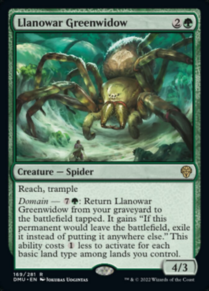 Llanowar Greenwidow [Dominaria United] | Good Games Adelaide SA