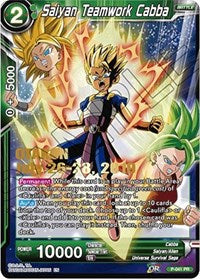 Saiyan Teamwork Cabba (OTAKON 2019) (P-041) [Promotion Cards] | Good Games Adelaide SA