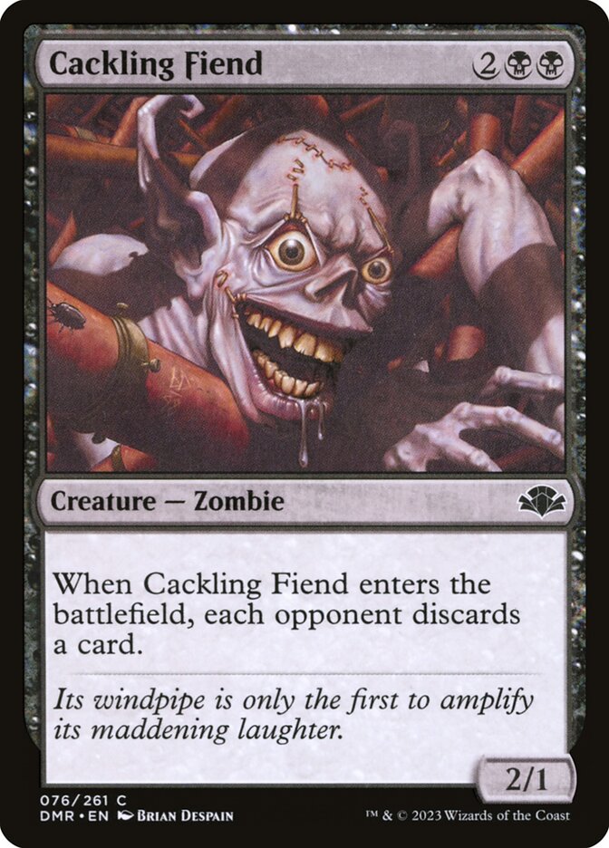 Cackling Fiend 76 (Dominaria Remastered)  | Good Games Adelaide SA