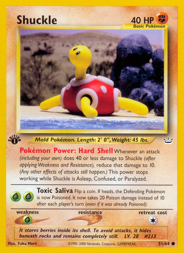 Shuckle (51/64) [Neo Revelation 1st Edition] | Good Games Adelaide SA