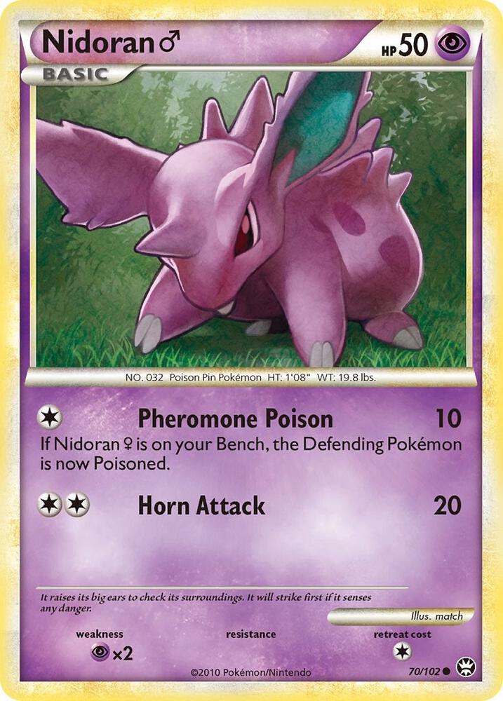 Nidoran M 70/102 (Triumphant)  | Good Games Adelaide SA