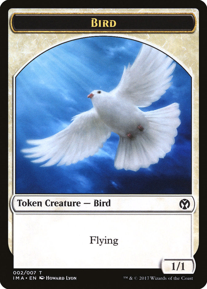 Bird Token (002) [Iconic Masters Tokens] | Good Games Adelaide SA