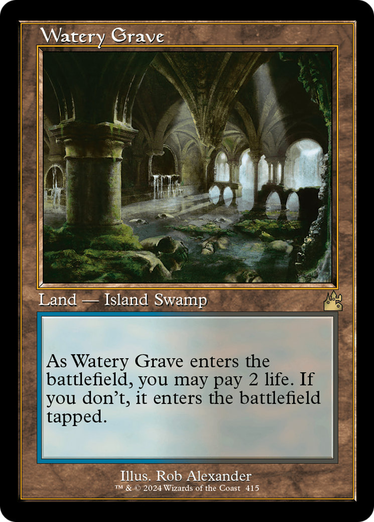 Watery Grave (Retro) [Ravnica Remastered] | Good Games Adelaide SA